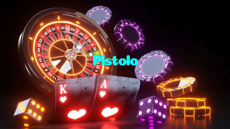 Pistolo casino presented on mobile device in Pakistan with slots and live games